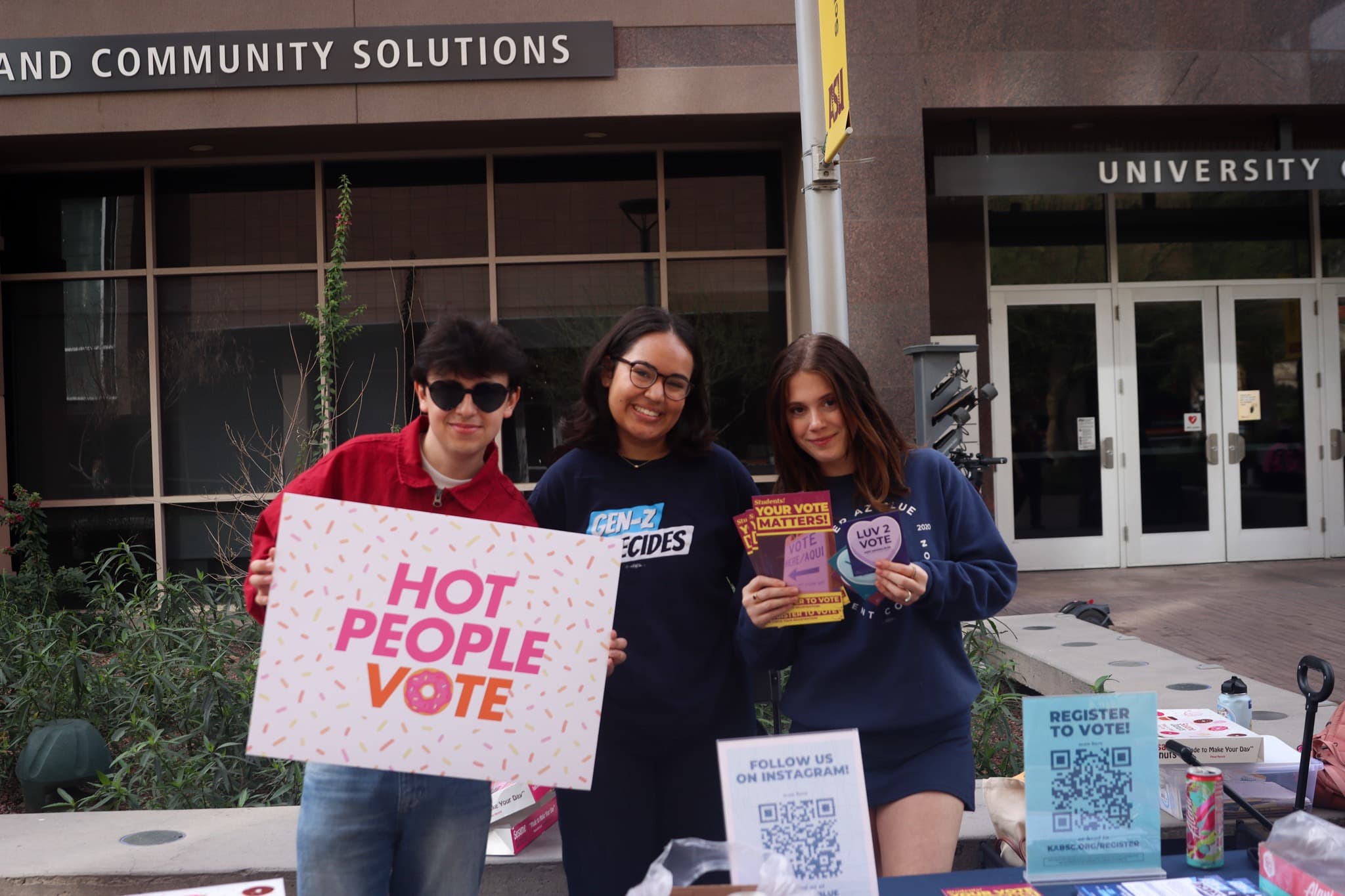 Keep Arizona Blue volunteers at a community event